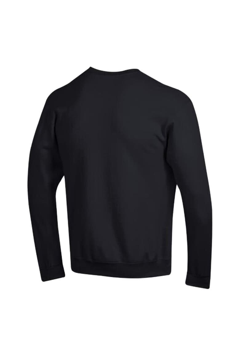Men's Champion  Black Pittsburgh Steelers Powerblend Fleece Sweatshirt, Alternate, color, Black