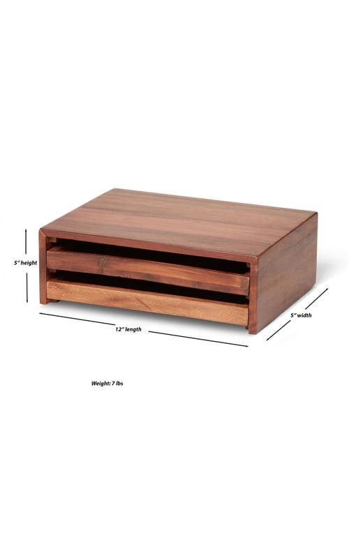 Roselli Trading Company Nature's Home Organizer In Wood