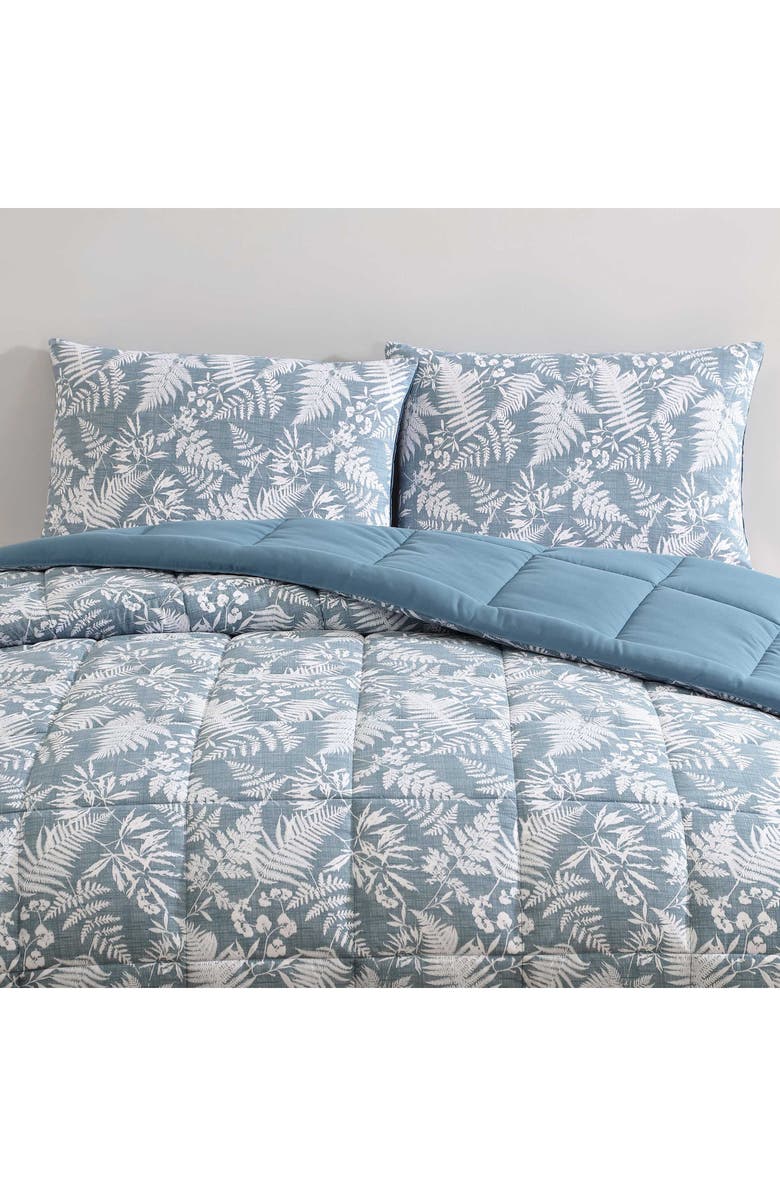 Eddie Bauer Fern Garden Reversible Comforter Set, Alternate, color, Cabana Blue