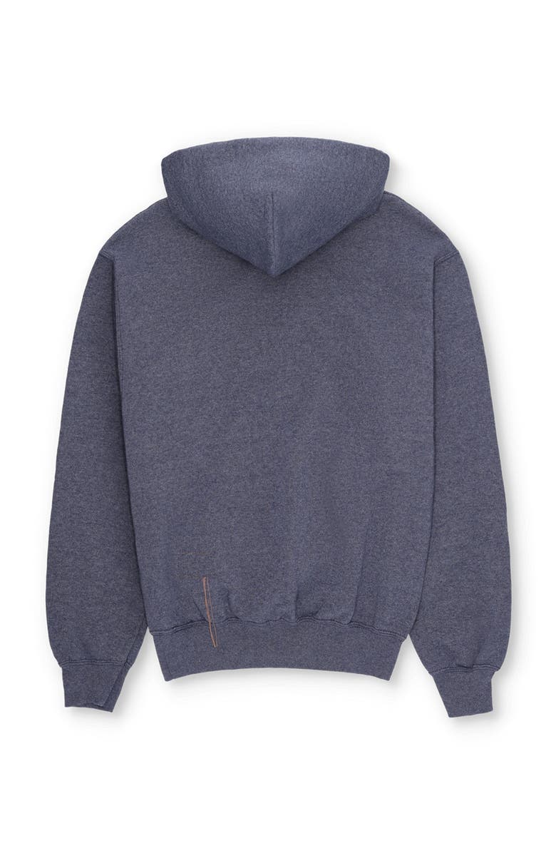Fortela Cotton Hoodie Sweatshirt with Hood, Alternate, color, Navy Blue