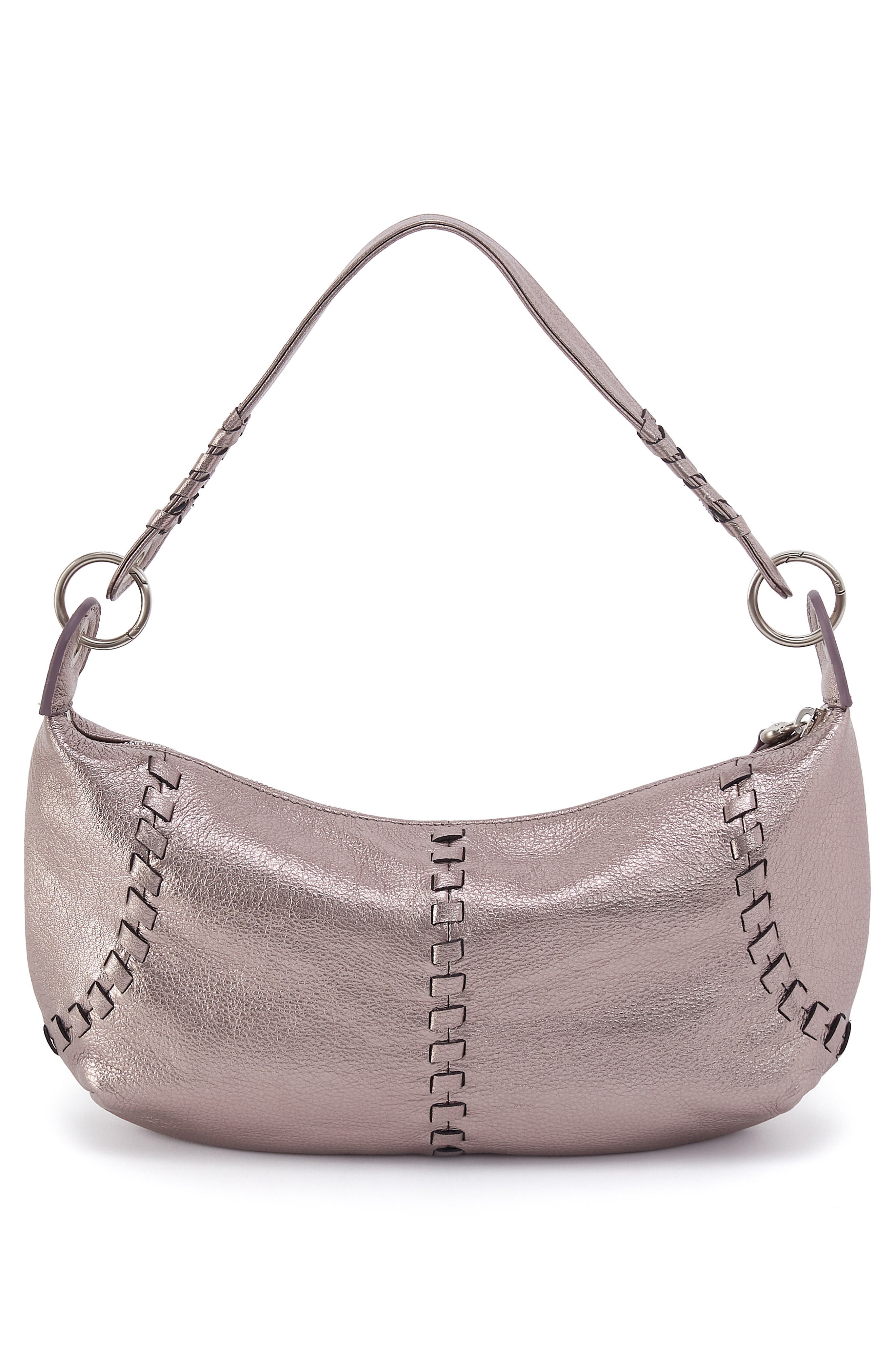 Mini Opal Shoulder Bag, Alternate, color, PEWTER SPUR