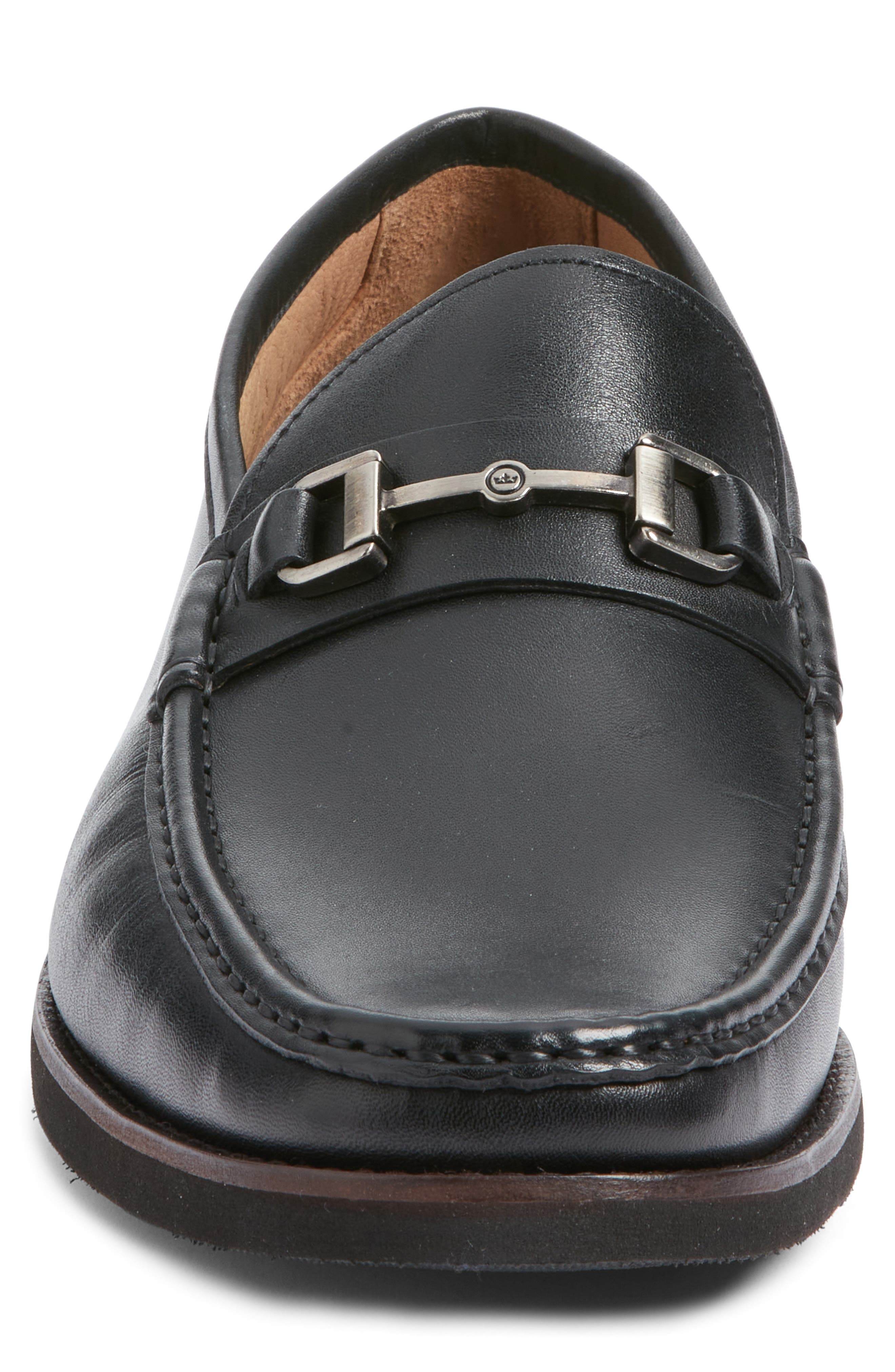 Peter Millar Crown Bit Loafer, Alternate, color, Black