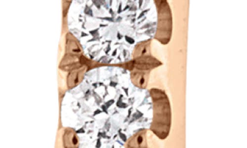 MARIA TASH MARIA TASH DIAMOND ETERNITY SINGLE CLICKER HOOP EARRING