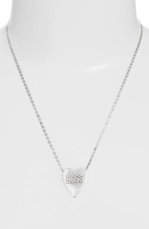 LANA LANA JEWELRY BOSS HEART NECKLACE