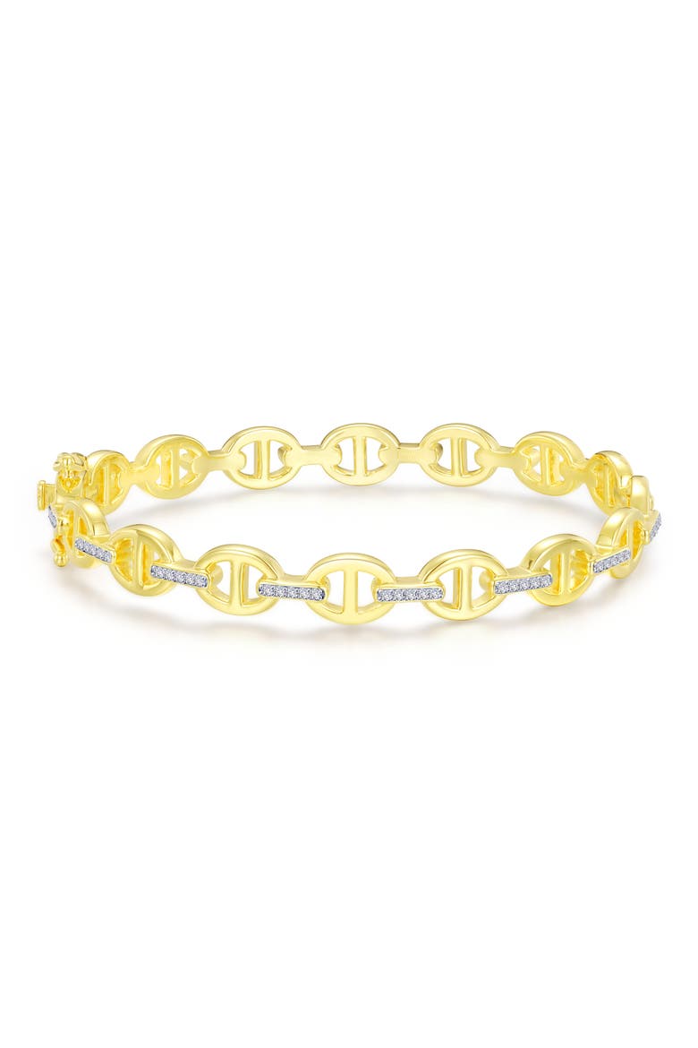 Anchor Chain Bangle Bracelet, Main, color, GOLD