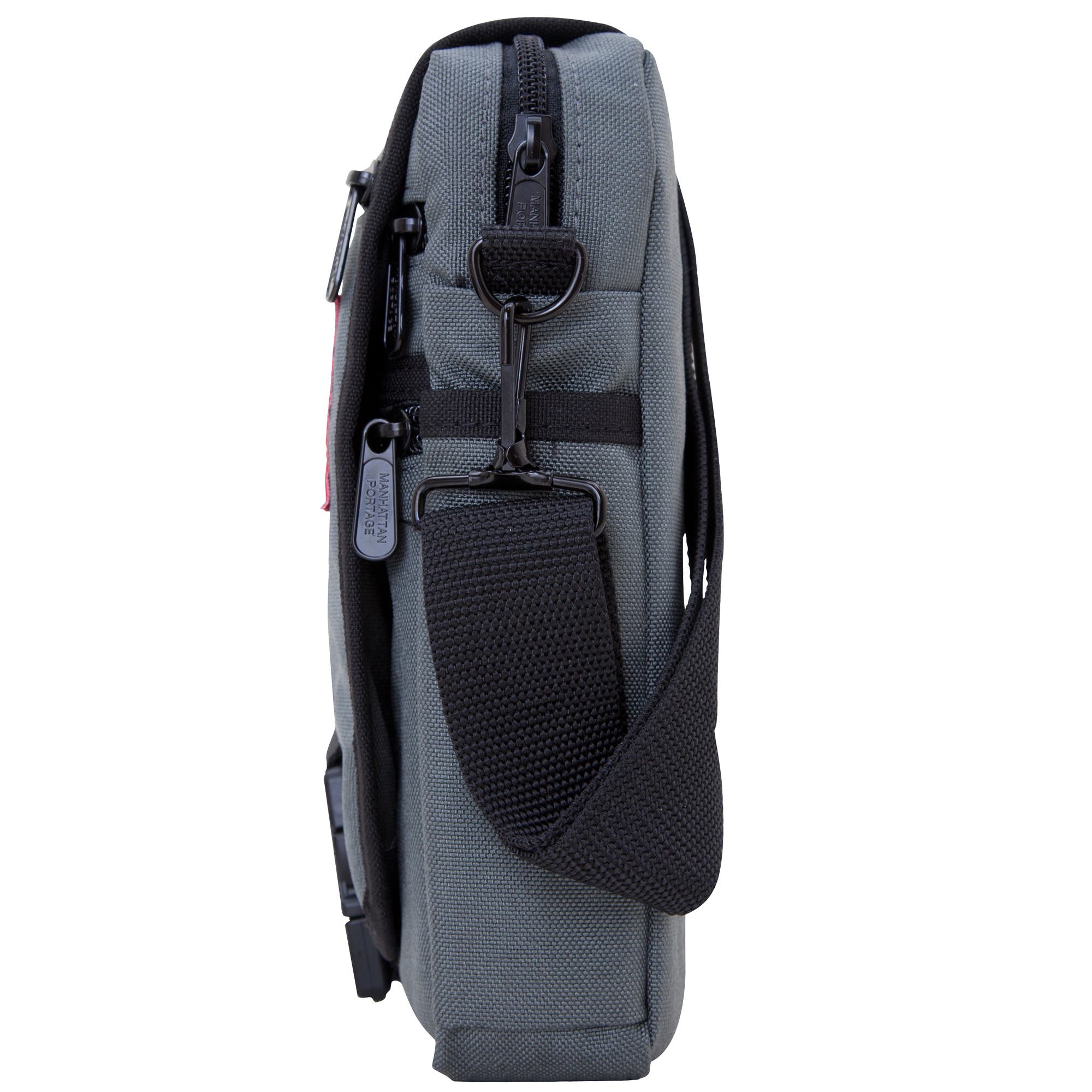 Manhattan Portage Soho Crossbody Bag, Alternate, color, Grey