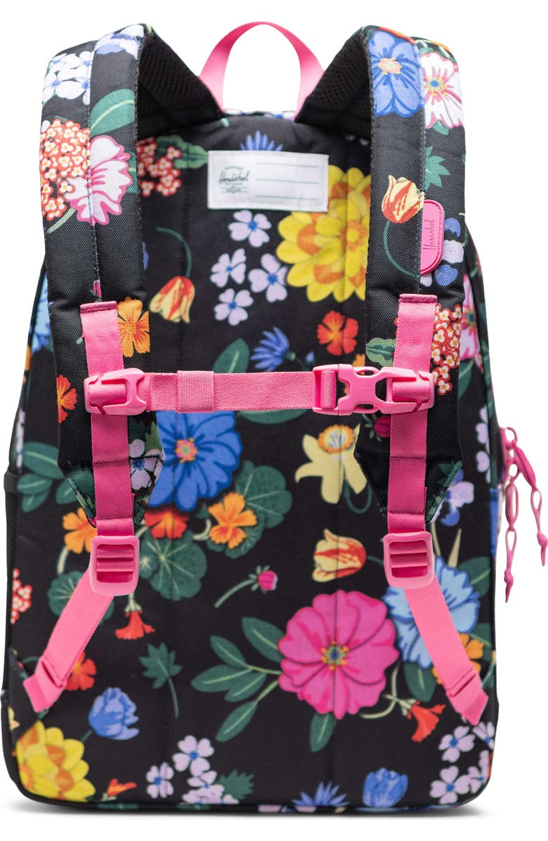 Herschel Supply Co. Kids' Heritage Youth Backpack, Alternate, color, Paper Garden