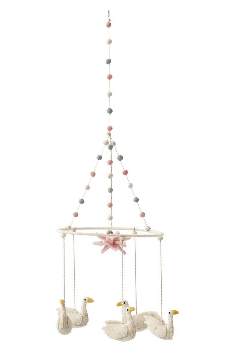Swan Lake Mobile, Main, color, CREAM