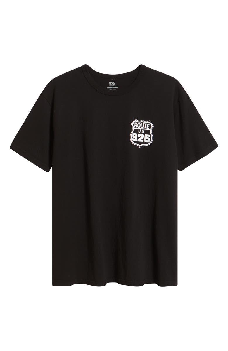 925 Originals Kicks Graphic Print T-Shirt, Alternate, color, Black
