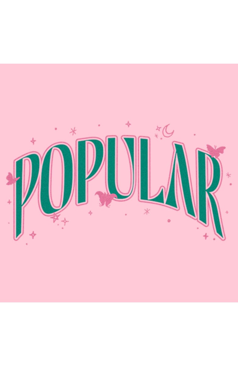 Wicked Girl's Wicked Popular Motto Graphic T-Shirt, Alternate, color, Light Pink
