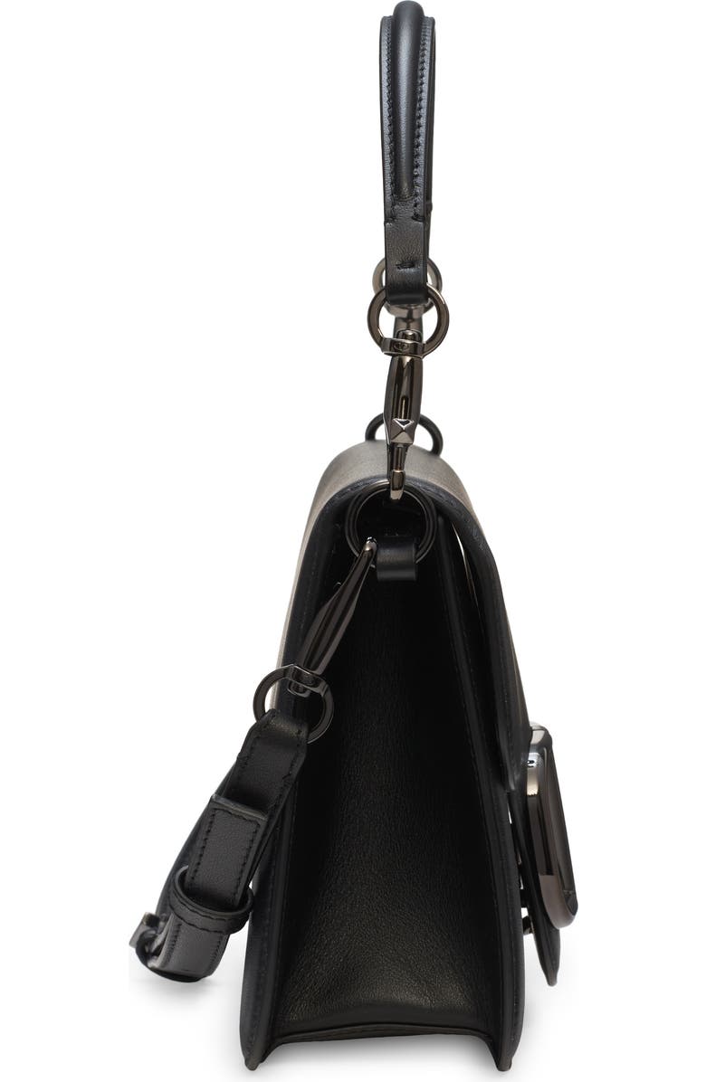 Valentino Garavani VLOGO Leather Shoulder Bag, Alternate, color,