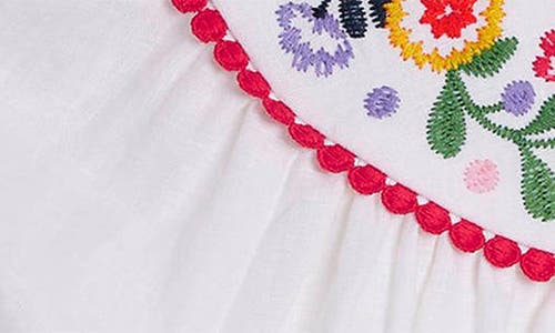Shop Boden Bea Embroidered Linen Top