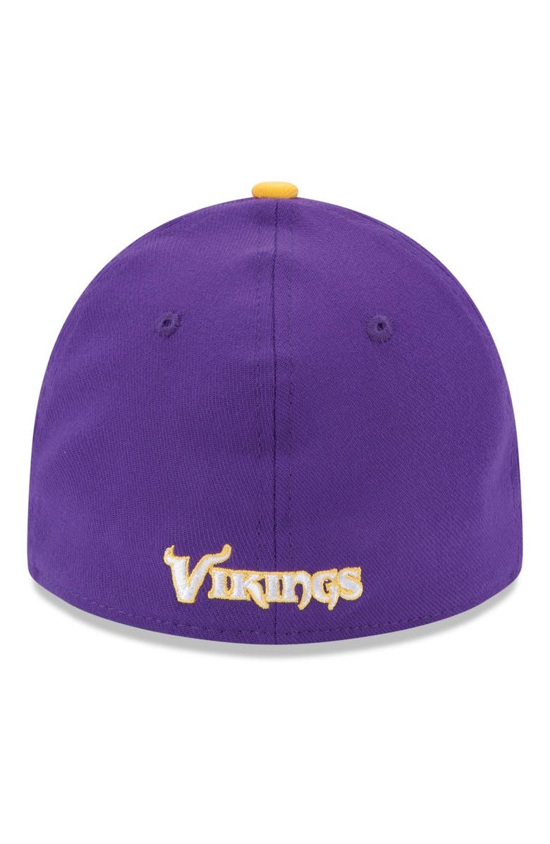 New Era Minnesota Vikings New Era 39THIRTY Team Classic Flex Hat - Purple, Alternate, color, Purple