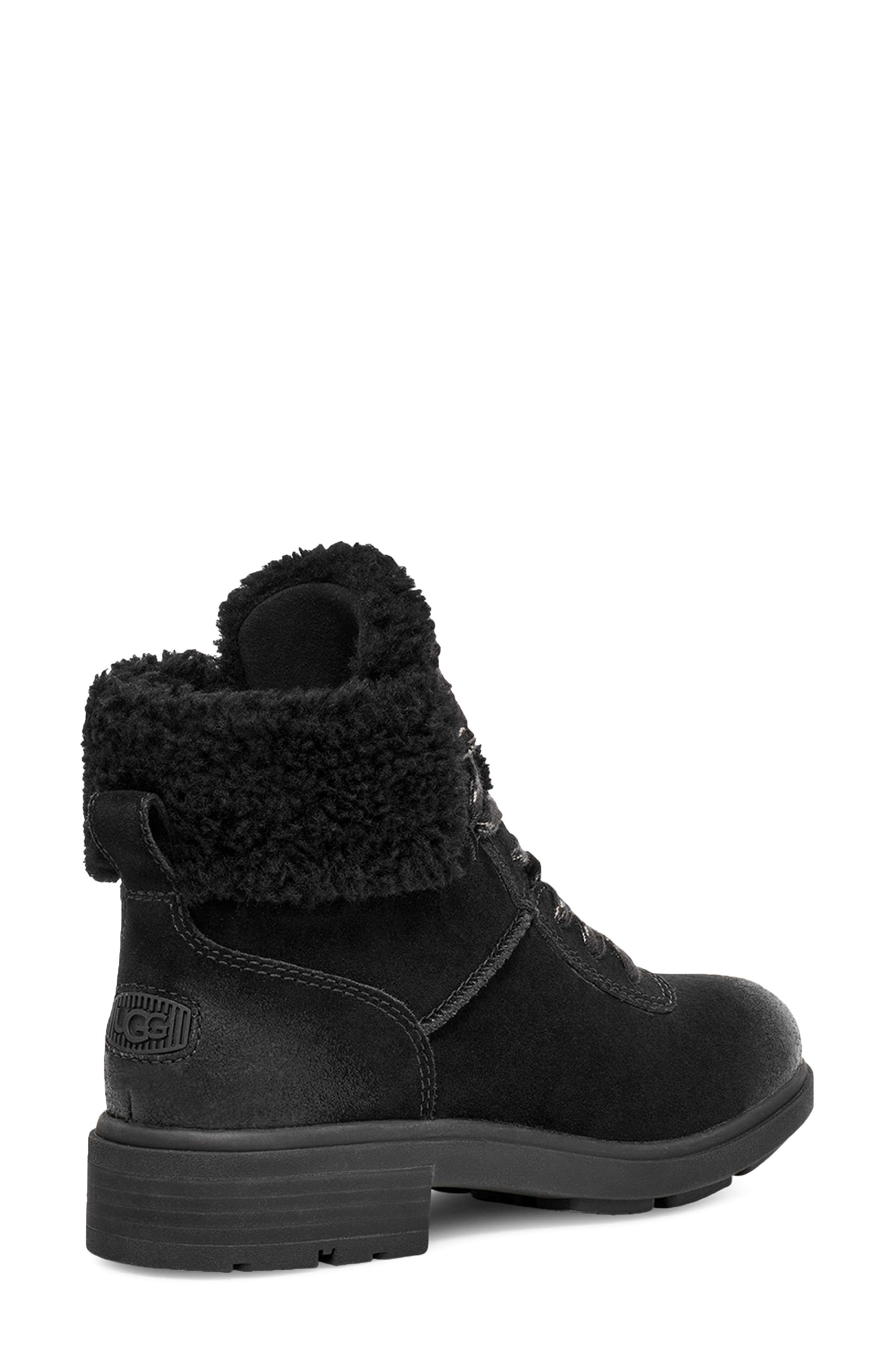 UGG<sup>®</sup> Harrison Cozy Lace-Up Waterproof Boot, Alternate, color, 