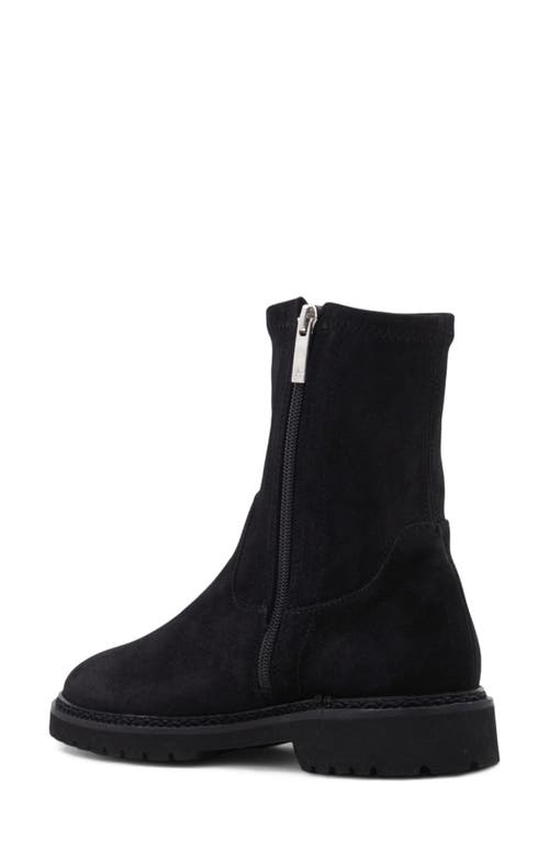 Aquatalia Maryann Suede Bootie In Black
