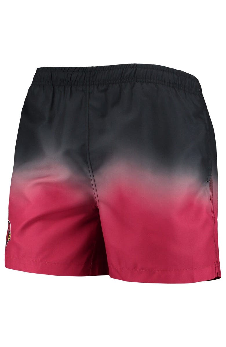 FOCO Men's FOCO Cardinal/ Arizona Cardinals Dip-Dye Swim Shorts, Alternate, color, 