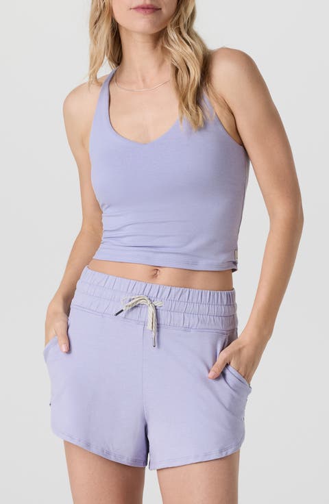 Halo 2.0 Performance Crop Racerback Tank Top