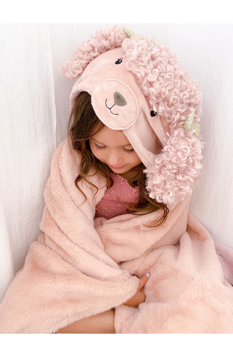 MON AMI Paris Poodle Hooded Blanket, Alternate, color,