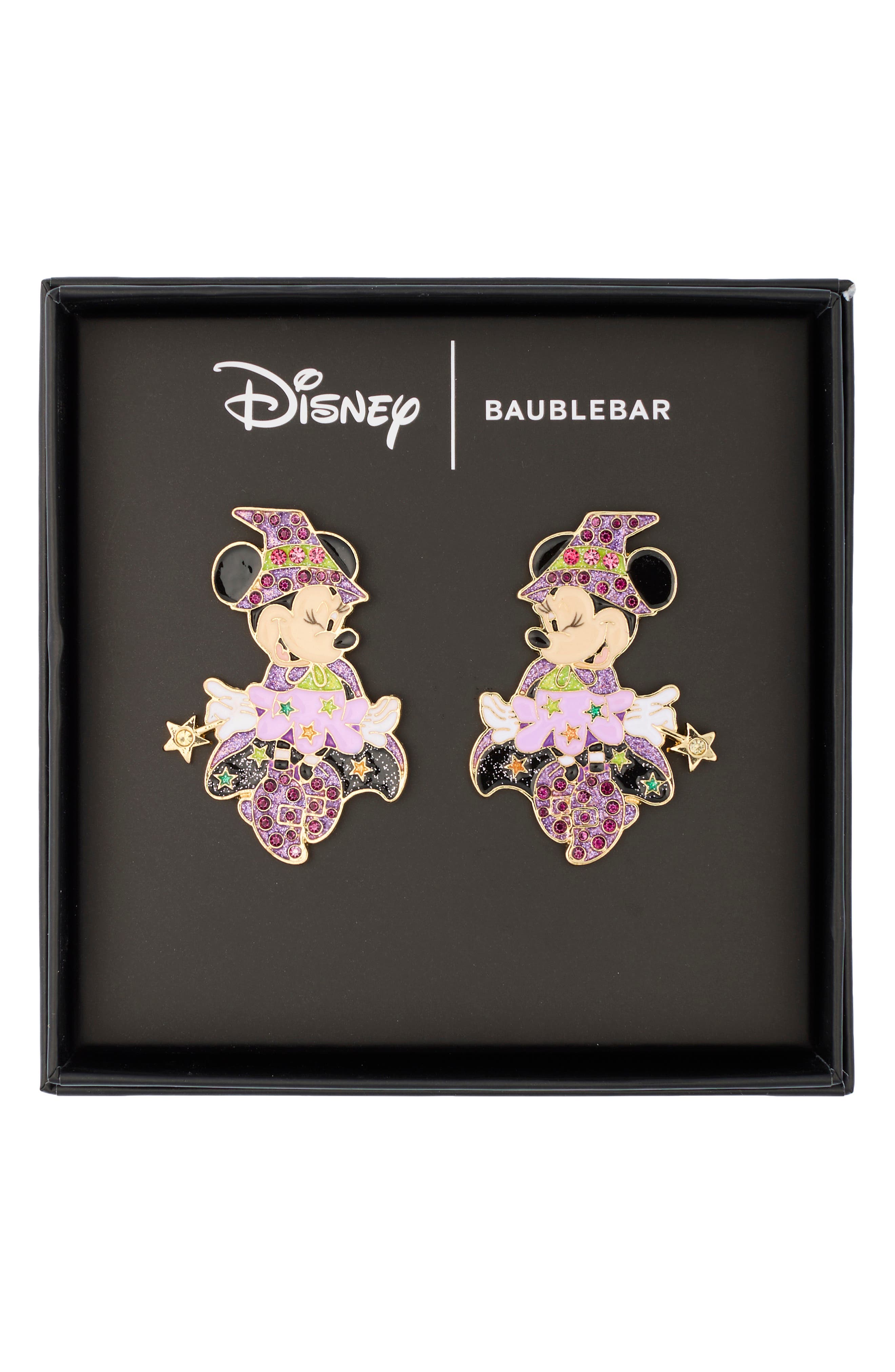 Disney Minnie Mouse Witch Drop Earrings