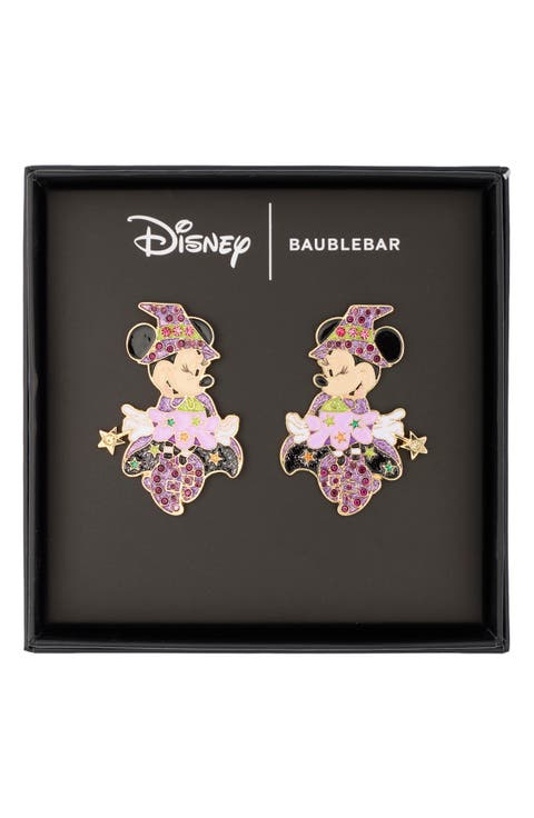 Disney Minnie Mouse Witch Drop Earrings