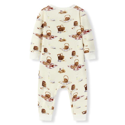 Organic Cotton Zipper Pajama (Baby)