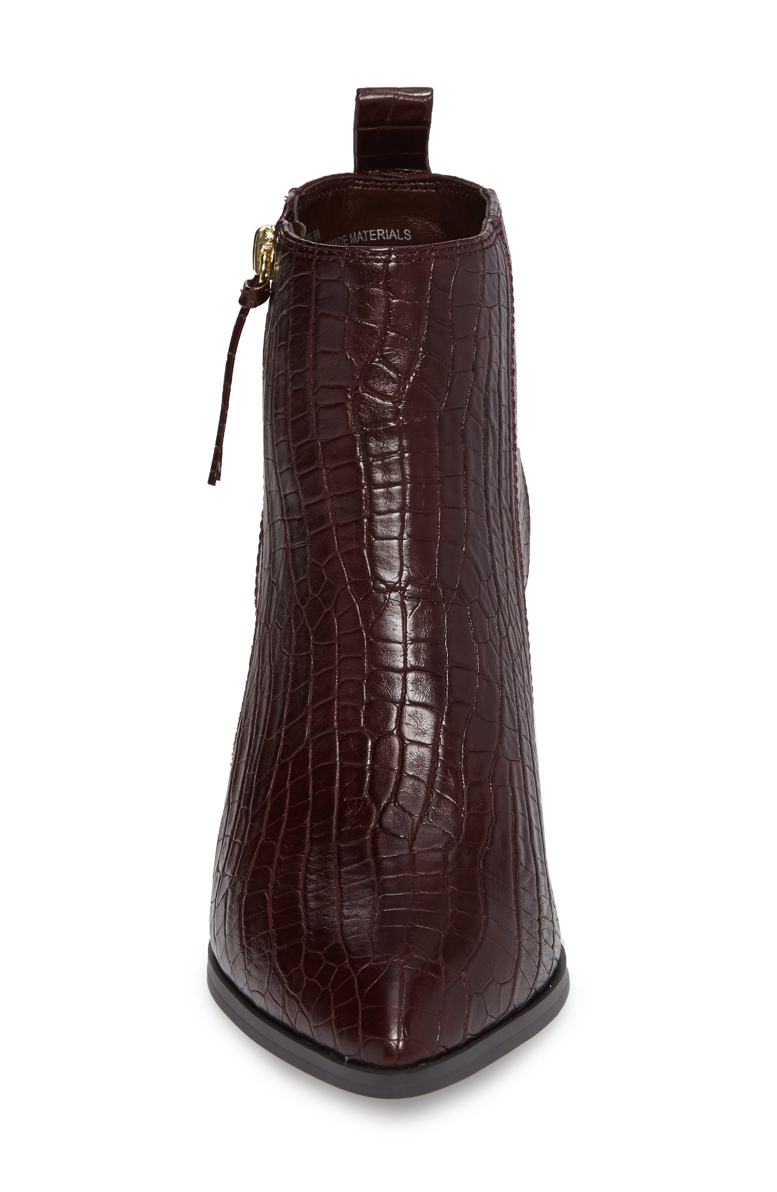Everst II Pointy Toe Bootie, Alternate, color, BURGUNDY SUEDE