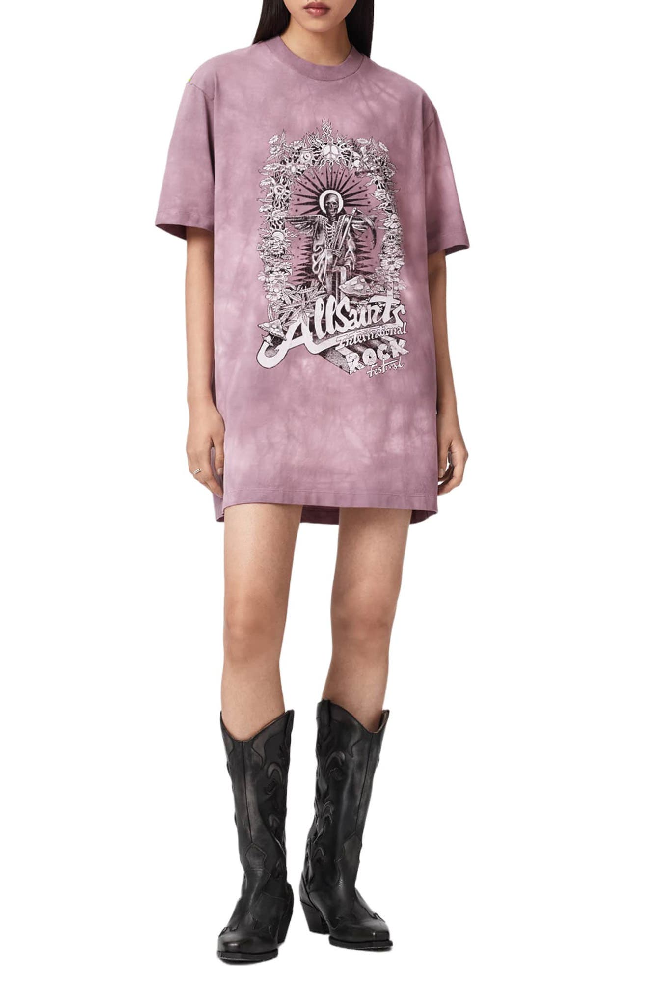 Avalon Graphic T-Shirt Dress