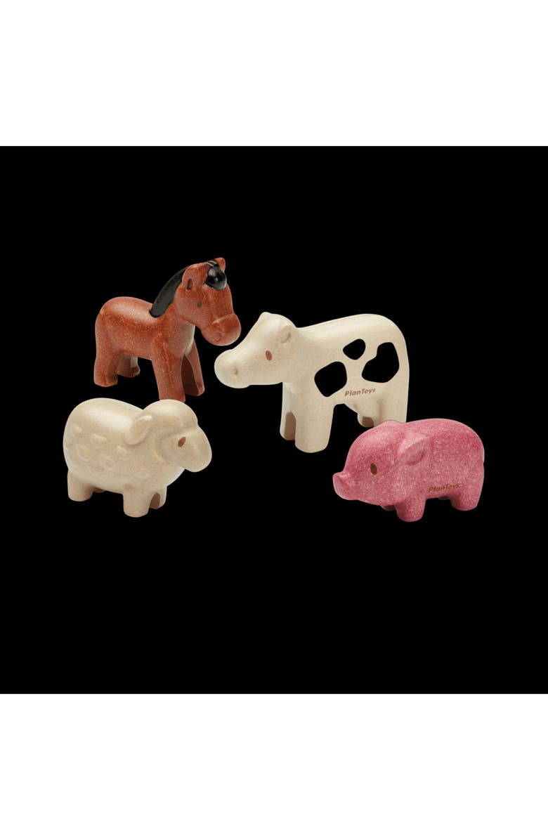 PlanToys<sup>®</sup> Farm Animals Set, Alternate, color, Assorted
