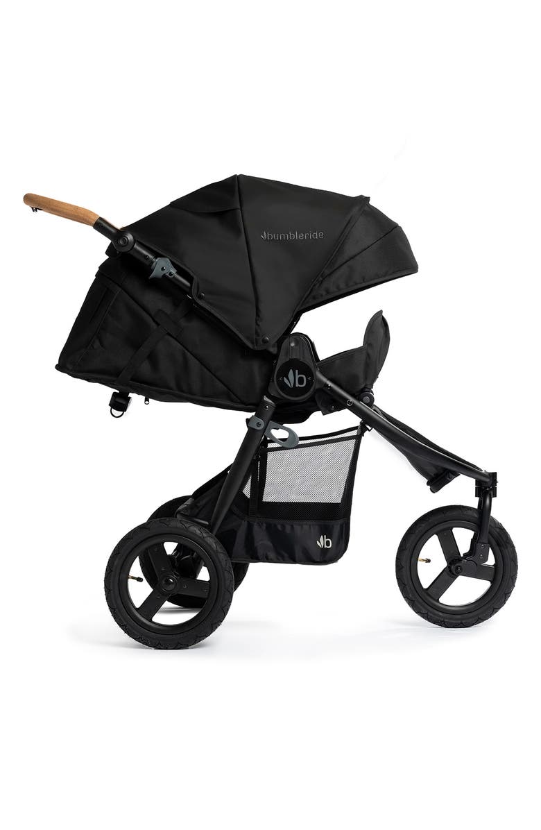Bumbleride Indie All Terrain Stroller, Alternate, color, Black/ Silver