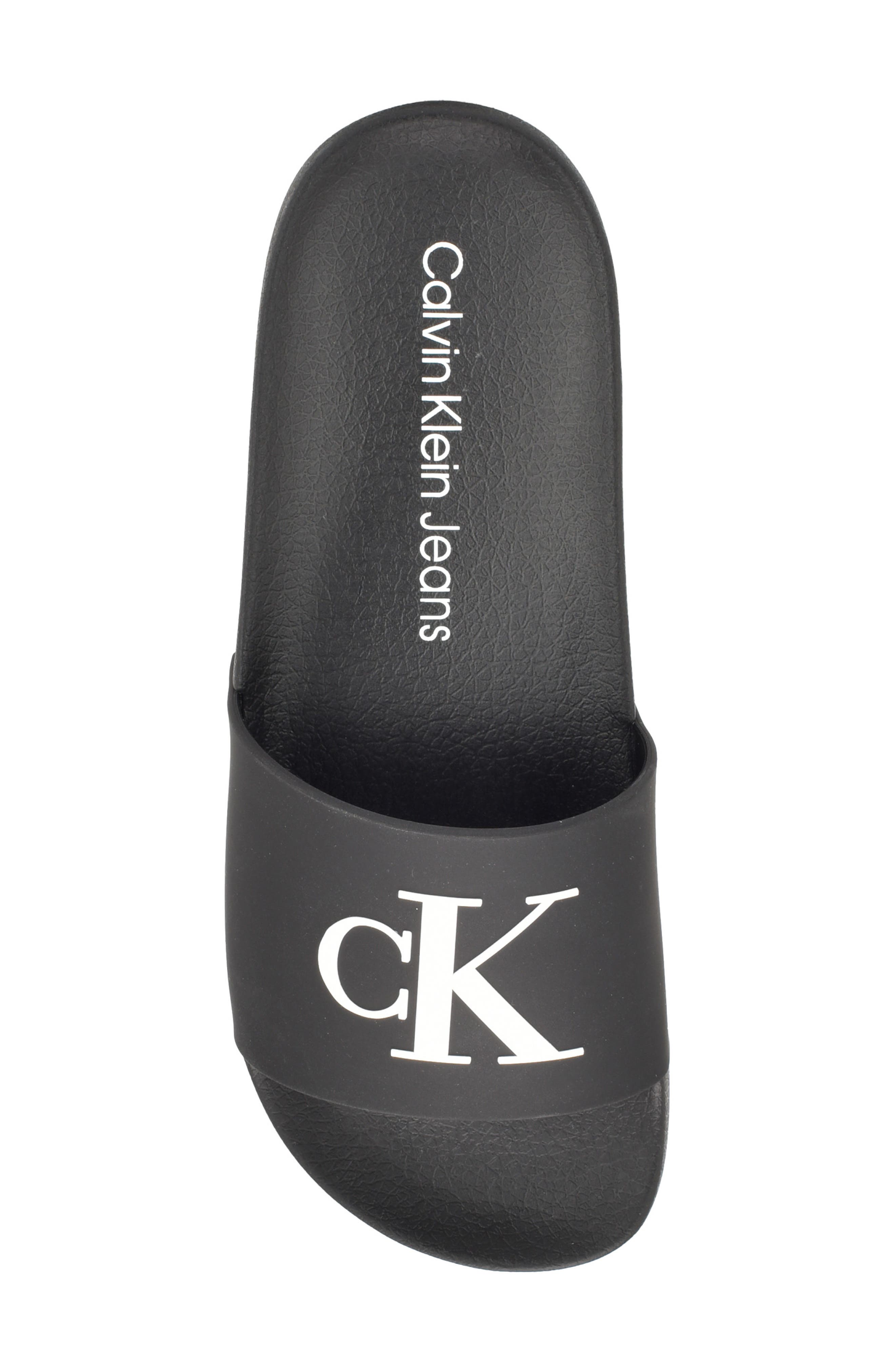 Calvin Klein Arin 2 Slide Sandal, Alternate, color, Black