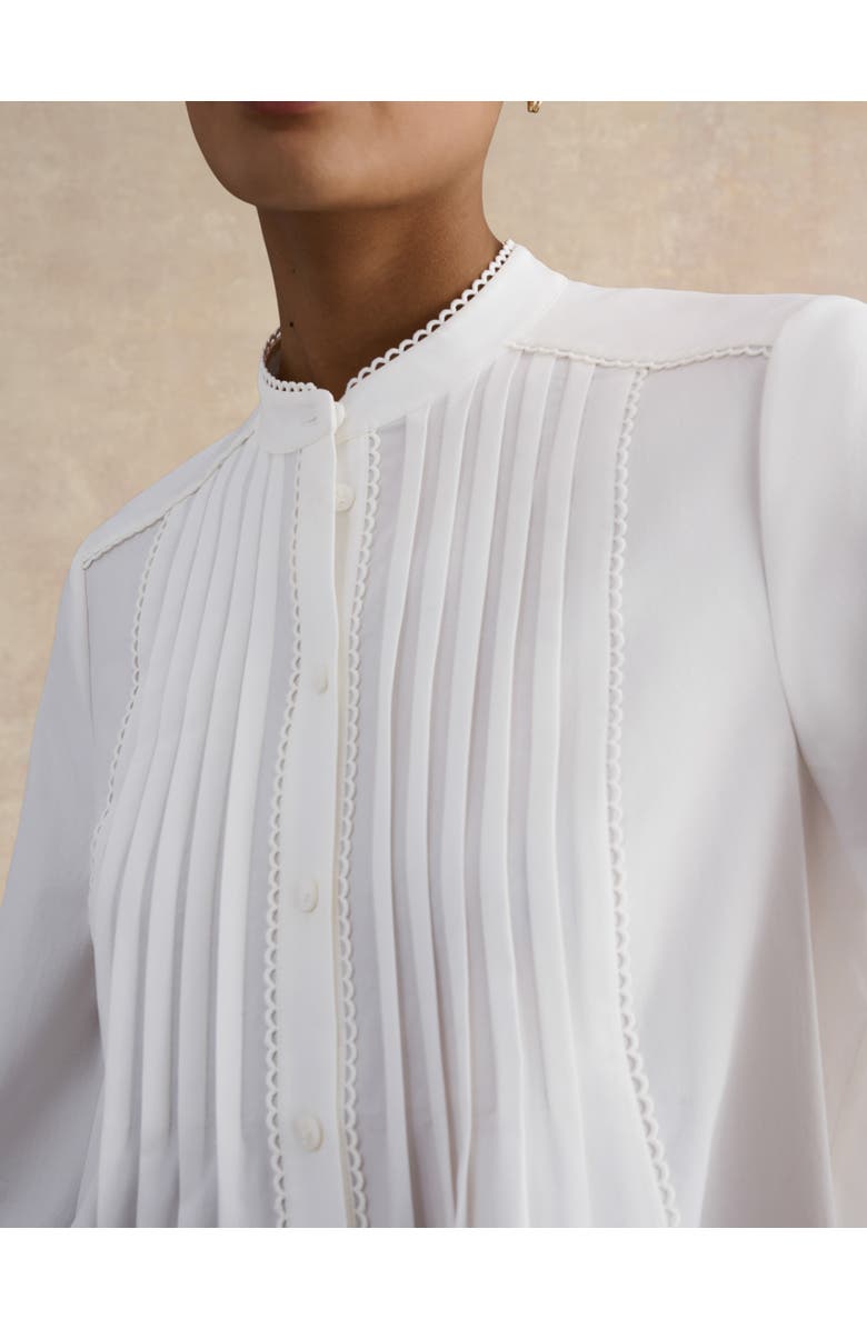HOBBS LONDON Mariette Blouse, Alternate, color, Ivory