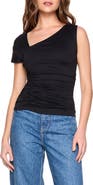 Susana Monaco Asymmetric Dolman Sleeve Top