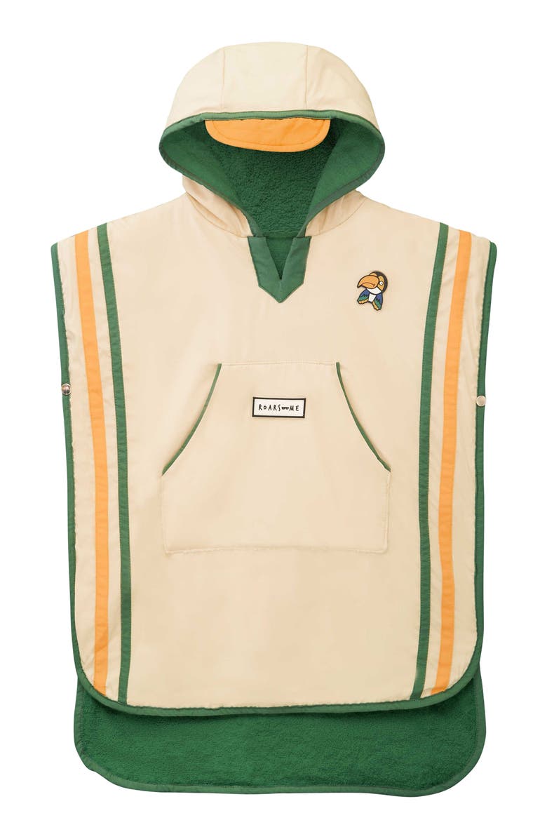 Roarsome Poncho Towel Coverup, Main, color, 