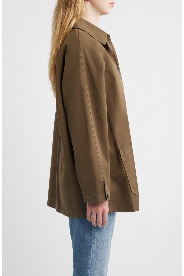 Stafford Cotton Utility Jacket, Alternate, color, OLIVE