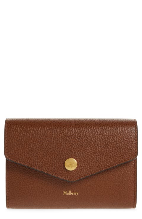 Snap Leather Wallet