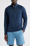 On Climate Knit Quarter Zip Running Top