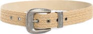 Steve Madden Straw Belt
