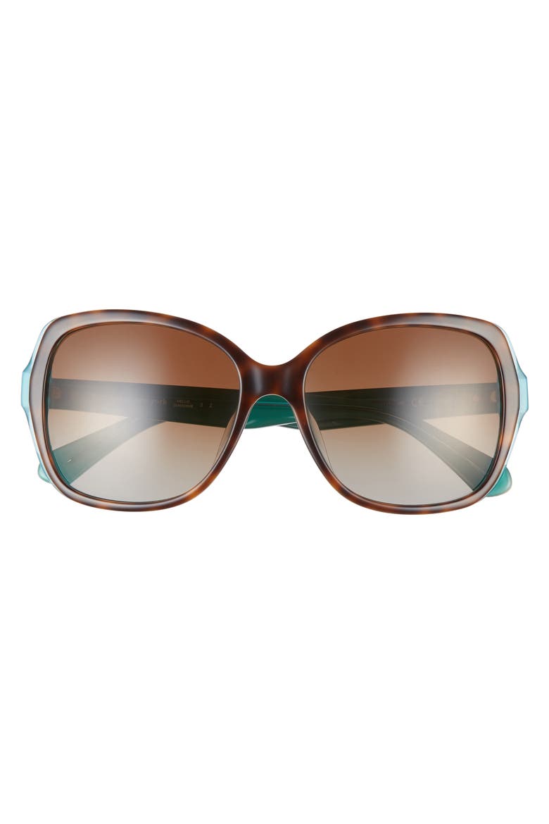 karalyns 56mm polarized sunglasses, Alternate, color, HAVANA/ MINT