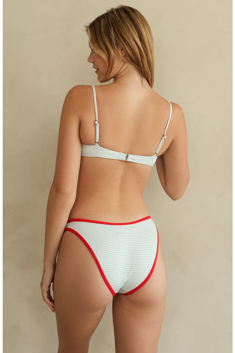 Rory Underwire Bikini Top, Alternate, color, Sailor Stripe