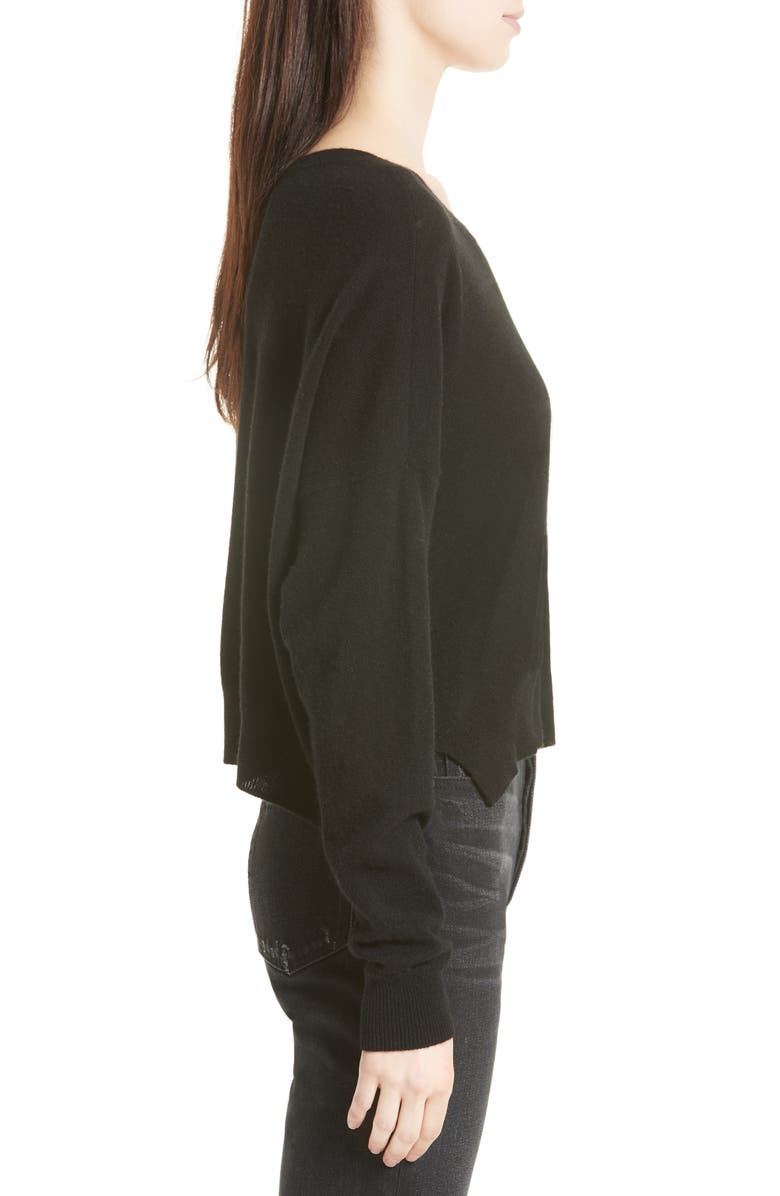 Vince Crop Cashmere Sweater, Alternate, color, 