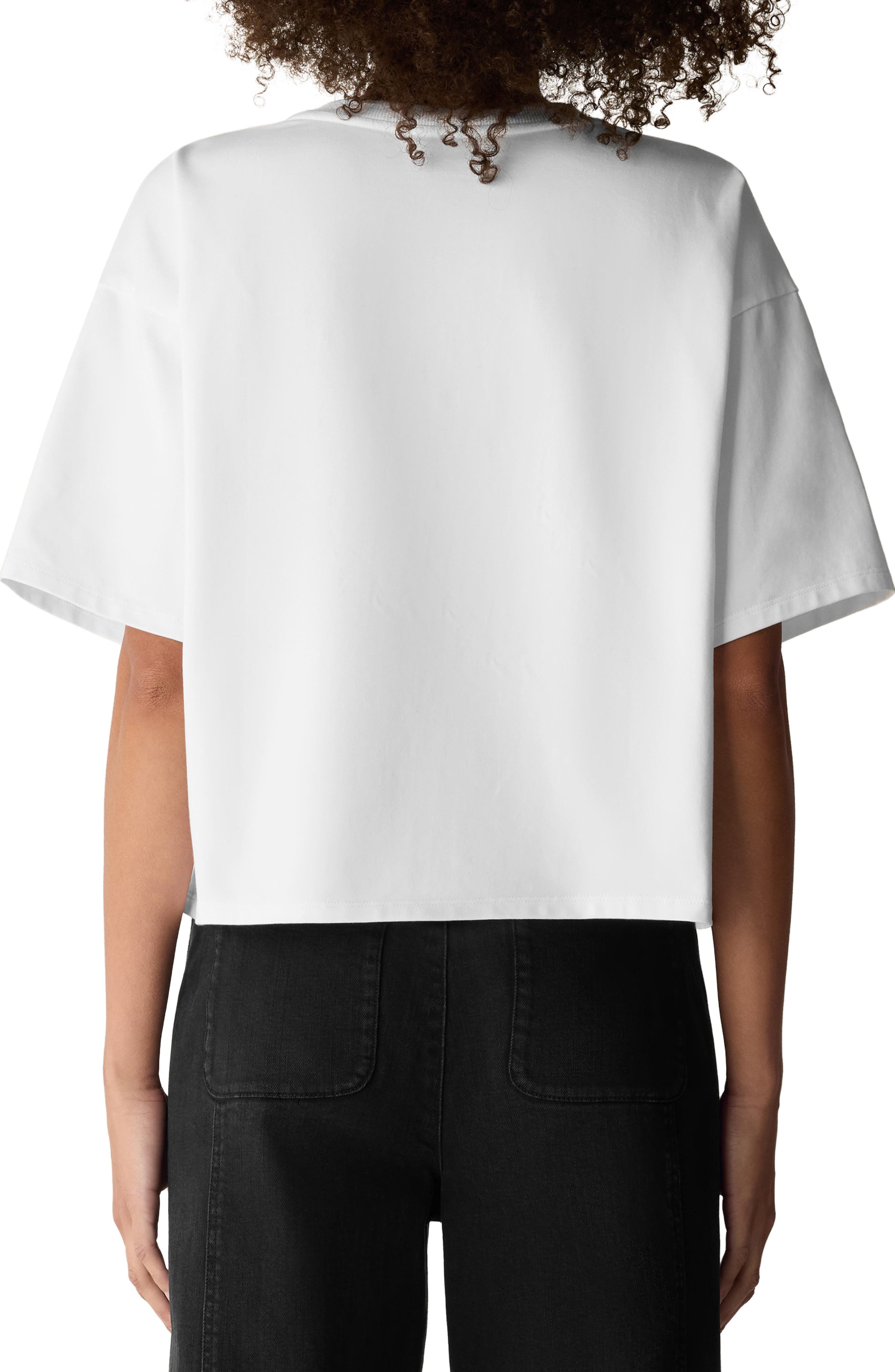 Boxy Crewneck T-Shirt - image 4