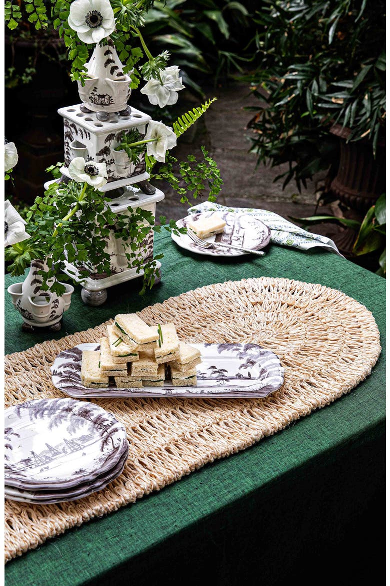 Straw Loop Table Runner, Alternate, color, NATURAL