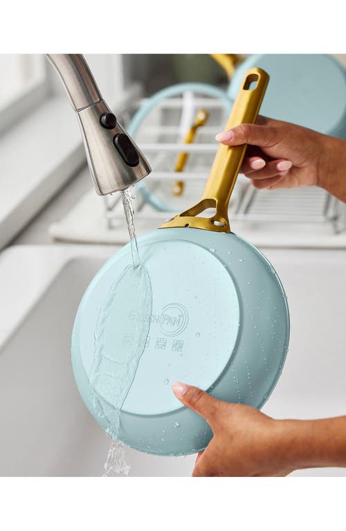 Greenpan Reserve Set Of 2 Ceramic Nonstick Frying Pans In Blue