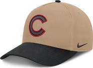 Nike Men's Nike Khaki/Black Chicago Cubs Rise A-Frame Adjustable Hat