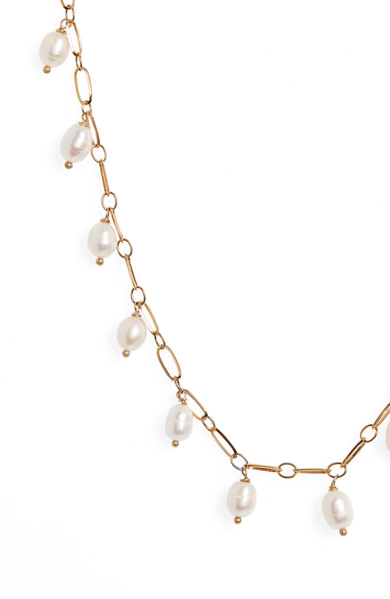 Timeless Pearly Heart Wrap Long Pearl Necklace, Main, color, 