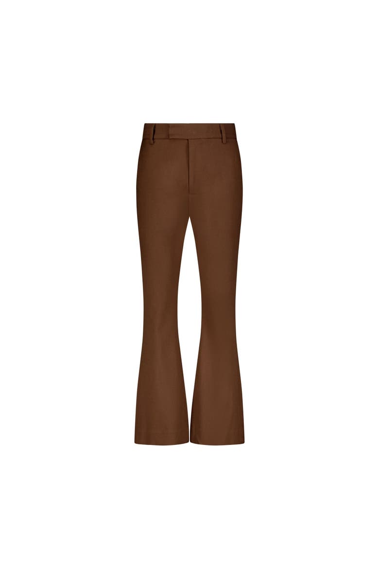 Flare Pants, Main, color, Brown