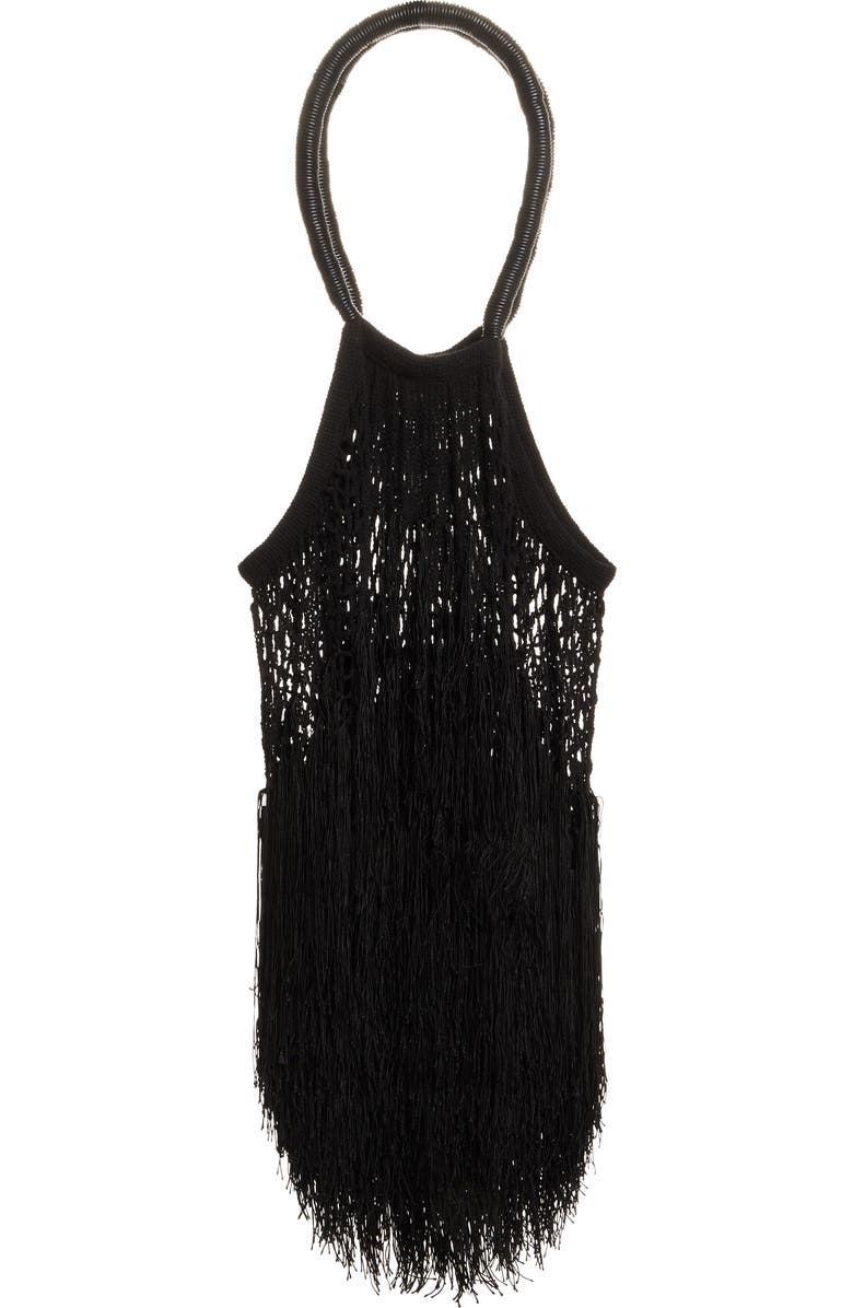 Petit Kouraj Large Fringe Top Handle Bag, Alternate, color,