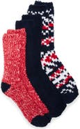 NORDSTROM RACK Assorted 3-Pack Butter Socks