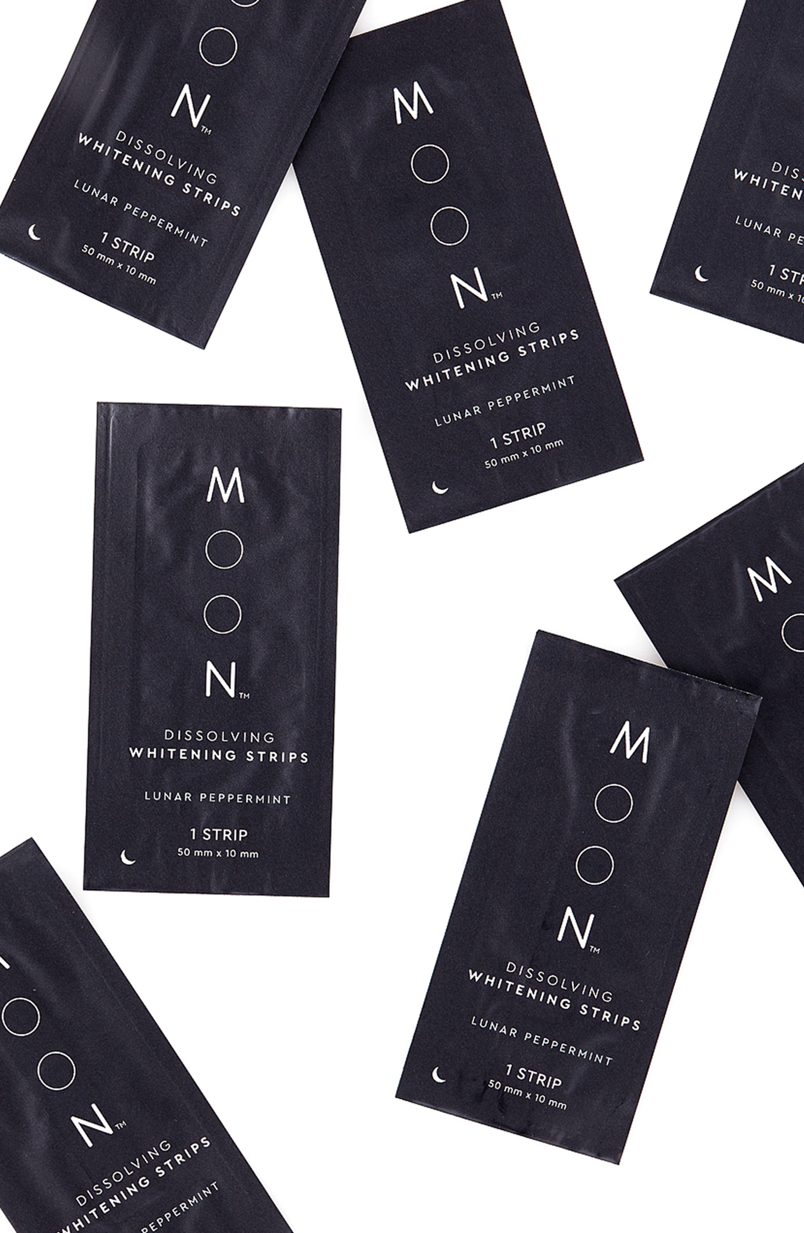 MOON Lunar Peppermint Dissolving Teeth Whitening Strips | Nordstromrack