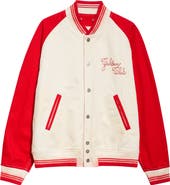 Golden Goose Journey Cotton Twill Varsity Jacket